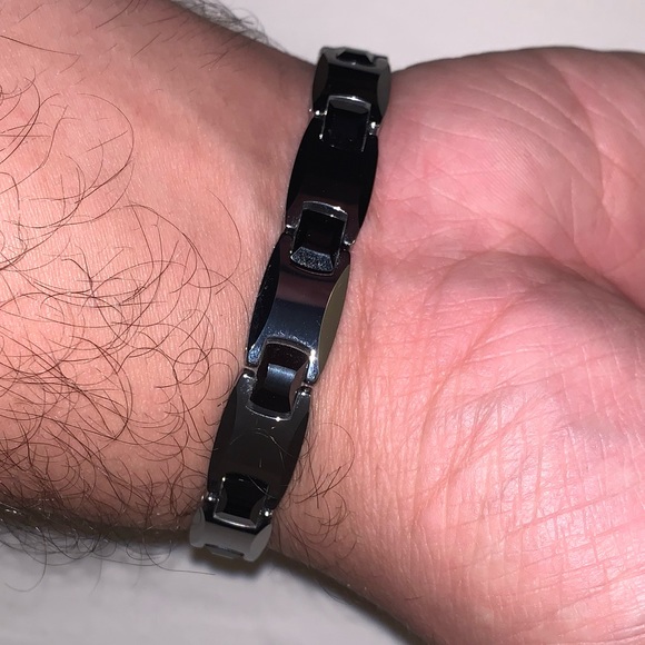 Other - Stainless steel and Ceramic Men’s Bracelet